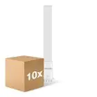 Multipack 10x Noxion Lucent PL-S LED  6W - 840 Blanco Frio | 4-Pines - Reemplazo 11W