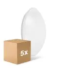 Multipack 5x Ledvance Surface Circular 350 18W 830 1440lm Blanco IP44 | Luz Cálida