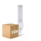 Multipack 10x Ledvance Dulux-D LED 7W - 830 Luz Cálida | 2-Pines - Reemplazo 18W