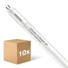 Multipack 10x Philips Tubo LED T5 MASTER (Mains AC) High Efficiency 16.5W 2500lm - 840 Blanco Frio | 115cm - Reemplazo 28W