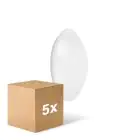 Multipack 5x Ledvance Surface Circular 250 13W 840 960lm Blanco IP44 | Blanco Frio