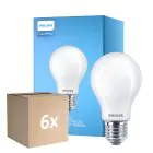 Multipack 6x Philips Corepro LED Bulbo E27 Pera Mate 8.5W 1055lm - 840 Blanco Frio - Reemplazo 75W