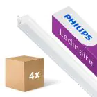 Multipack 4x Philips Pantalla LED Ledinaire BN021C 20W 1900lm - 830 Luz Cálida | 120cm