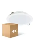 Multipack 4x Philips Downlight LED Lediniare DN065B Meta lBlanco 12W 1200lm 110D - 830-840-865 CCT | 175mm - Recorte 150mm - IP20