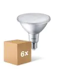 Multipack 6x Philips CorePro LED Bulbo Reflector E27 PAR38 9W 750lm 25D - 927 Luz muy Cálida | Mejor reproducción de color - Reemplazo 60W