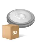 Multipack 6x Ledvance Superior Foco LED Reflector G53 AR111 11.7W 800lm 40D - 927 Luz muy Cálida | Mejor reproducción de color - Regulable - Reemplazo 75W