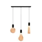 Calex XXL Royal Oro Set completo - Including 3 XXL Bulbos + Cordset Rectangular base