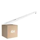 Multipack 4x Noxion Pantalla Click V2 LED T8 | Apta para 1x 120cm Tubo LED
