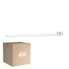 Multipack 4x Ledvance Pantalla LED Estanca 50W 6100lm - 840 Blanco Frio | 150cm