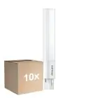 Multipack 10x Philips CorePro PL-S LED 5W - 840 Blanco Frio | 2-Pines - Reemplazo 11W