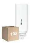 Multipack 10x Philips CorePro PL-T LED Bulbo HF 9W - 840 Blanco Frio | 4-Pines - Reemplazo 26W