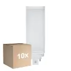 Multipack 10x Ledvance Dulux-T LED 10W - 830 Luz Cálida | 4-Pines - Reemplazo 26W