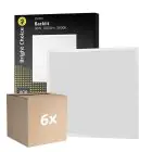 Multipack 6x Bright Choice Panel LED Backlit 36W 3600lm - 830 Luz Cálida | 60x60cm - UGR 