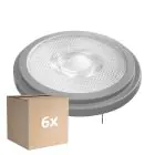 Multipack 6x Ledvance Superior Foco LED Reflector G53 AR111 7.2W 450lm 40D - 918-927 Dim to Warm | Mejor reproducción de color - Regulable - Reemplazo 50W