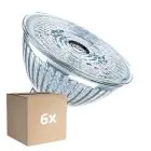 Multipack 6x Osram Superstar LED GU5.3 Foco Clara 3.4W 230lm - 927 Luz Muy Cálida | Regulable - Mejor Reproducción De Color - Reemplazo 20W