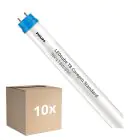 Multipack 10x Philips Tubo LED T8 CorePro (EM/Mains) Standard Output 8W 750lm - 830 Luz Cálida | 60cm - Reemplazo 18W