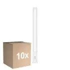 Multipack 10x Philips CorePro PL-L LED Bulbo EM/Mains 16.5W - 830 Luz Cálida | 4-Pines - Reemplazo 36W
