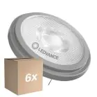 Multipack 6x Ledvance LED spot G53 AR111 7.4W 450lm 24D - 930 Luz Cálida | Mejor reproducción de color - Regulable - Reemplazo 50W