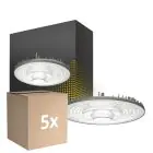 Multipack 5x Bright Choice Campana LED V2.0 100W 13000lm 90D - 840 Blanco Frio | IP65 - 1-10V