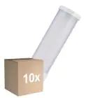 Multipack 10x Osram Dulux-T LED 9W 1000lm - 830 Luz Cálida | 2-Pines - Reemplazo 26W