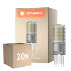 Multipack 20x Ledvance Performance LED Capsule Clara G9 4.4W 600lm - 827 Luz Muy Cálida | Regulable - Reemplazo 48W