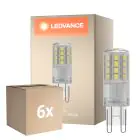 Multipack 6x Osram LED Capsule G9 Clara 4.8W 600lm - 840 Blanco Frio | Reemplazo 48W