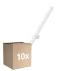 Multipack 10x Osram LEDinestra HD Lighting S14d 4.7W 470lm - 927 Luz Muy Cálida | Mejor Reproducción De Color - Regulable - Reemplazo 40W