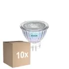 Multipack 10x Noxion Foco LED Reflector GU4 MR11 2.8W 184lm 36D - 927 Luz Muy Cálida | Mejor Reproducción De Color - Regulable - Reemplazo 20W