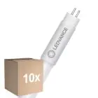 Multipack 10x Ledvance Tubo LED T5 AC Mains P Mains (AC) High Output 11W 1700lm - 865 Luz De Día | 55cm - Reemplazo 24W