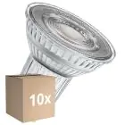 Multipack 10x Ledvance Foco LED GU10 PAR16 6.1W 575lm 60D - 940 Blanco Frio | Mejor Reproducción De Color - Regulable - Reemplazo 80W