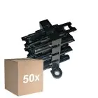Multipack 50x Noxion GST - Compatible Distributor - 1 Macho + 5 Hembra - 3 pole 1,5mm2