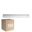 Multipack 10x Ledvance Pantalla LED Cuadrado 14W 1250lm - 930-940 CCT | 60cm - Mejor Reproducción De Color