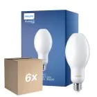 Multipack 6x Philips TrueForce Core LED E27 HPL/SON Mate 13W 2000lm 300D - 840 Blanco Frio | Reemplazo 50W