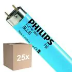 Multipack 25x Philips MASTER TL-D 58W - Azul | 150cm