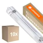 Multipack 10x Ledvance Pantalla LED Estanca Prueba De Vapor Alojamiento Performance | Apta Para 2x60cm Tubo LED