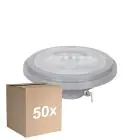 Multipack 50x Noxion Foco LED G53 AR111 7.4W 450lm 40D - 930 Luz Muy Cálida | Mejor Reproducción De Color - Regulable - Reemplazo 50W
