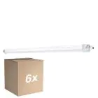 Multipack 6x Ledvance Pantalla LED Estanca 33W 3960lm - 840 Blanco Frio | 120cm