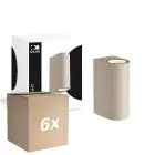 Multipack 6x D'Lite Luz De Pared Vossem Beige Up & Down | Apta para 2x GU10 