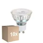 Multipack 10x Eglo Foco LED GU10 PAR16 2.5W 450lm 38D - 830 Luz Cálida | Reemplazo 64W
