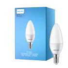 Philips Corepro LED Vela E14 Mate 5W 470lm - 827 Luz muy Cálida | Reemplazo 40W