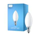 Philips Corepro LED Vela E14 Mate 6.5W 806lm - 840 Blanco Frio | Reemplazo 60W