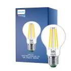 Philips MASTER LED Bulbo Ultra Efficient E27 Pera Clara 4W 840lm - 840 Blanco Frio | Reemplazo 60W