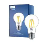 Philips Master LED E27 Pera Con Filamento Clara 3.4W 470lm - 922-927 Dim To Warm | Mejor Reproducción De Color - Regulable - Reemplazo 40W