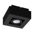 Eglo Techo Foco Mendoza Acero Negro 4.7W 345lm - 830 Luz Cálida | Regulable - Apta para GU10