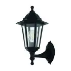Eglo Luz De Pared Duanera Negro | IP44 - Apta para 1x E27