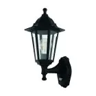 Eglo Luz De Pared Duanera Negro | IP44 - Apta para 1x E27 - Sensor De Movimiento