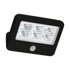 Eglo Luz De Pared Gavello Negro 840 Blanco Frio | IP54 - Sensor De Movimiento