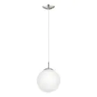 Eglo Colgante De Luz Rondo Acero Níquel Satinado | Apta para E27
