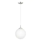 Eglo Colgante De Luz Rondo Acero Níquel Satinado | Apta para E27