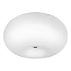 Eglo Luz de techo Optica Acero Níquel Satinado | Apta para 2x E27